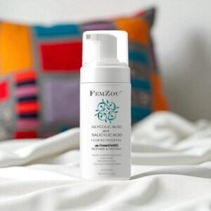 FemZou Glycolic Acid & Salicylic Acid Foaming Face Wash 60ml