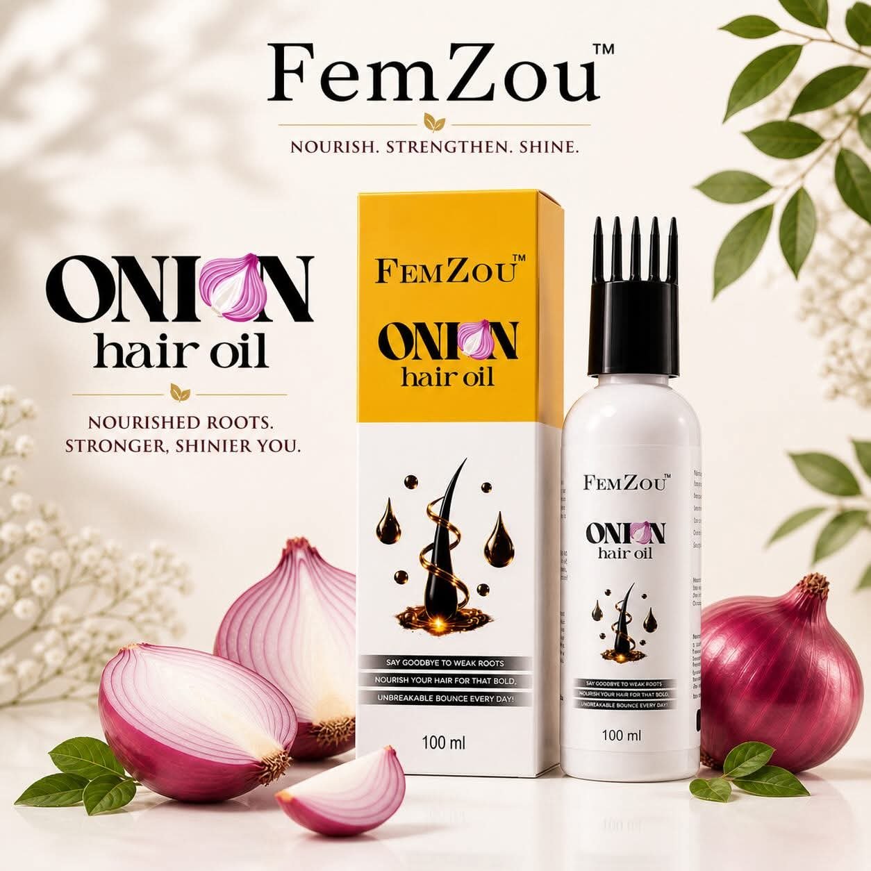 FemZou Onion Hair Oil